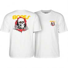 Powell Peralta Ripper T-Shirts - White - View 1