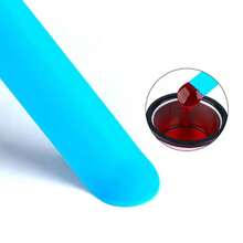 2pcs Silicone Makeup Depilation Scraper, Non-Stick Hair Removal Stick, Body Wax Applicator - Multicolor - View 3