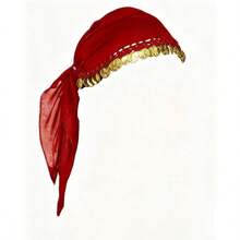 1pc Belly Dance Accessory Coin Headband, Dance Performance Headpiece, Hat (Random Color Packaging And Product Delivery) - Multicolor - View 11