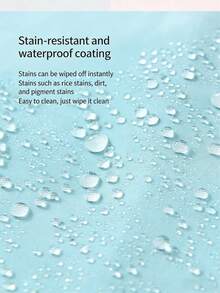 1件婴儿无袖防水罩衫，婴儿夏季喂食围兜，透气印花双面连体衣 - 彩色 - 查看 6