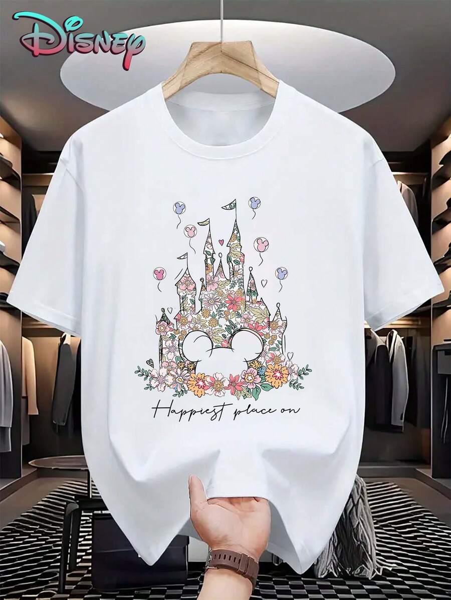 Disney Men T-Shirts - 白色 - 查看 1
