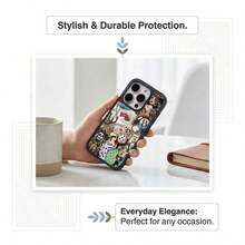Western Leopard Phone Case, Cherries Skull Horseshoe Vinyl Treaty Oak Revival With Country Rock Vibes, Play Now Aesthetic Gift,  17 16 15 14 13 12 11 Pro Max Plus X, Galaxy S25 S24 S23 S22 S21 Ultra - 款式 3(1 件) - 查看 5
