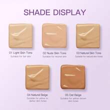 Zeesea 保湿、防晒、持久妆前乳、遮瑕CC霜粉底液 SPF35 PA+++ - 04 Natural Beige - 查看 10