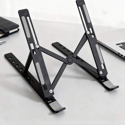 Giá đỡ laptop di động có thể điều chỉnh, kiểu dáng mới, gắn bàn kèm giá đỡ điện thoại, nhiều màu sắc để lựa chọn. Thích hợp cho mùa tựu trường, vật dụng cần thiết khi làm việc tại nhà.