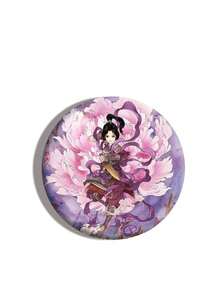 5pcs/10pcs New Nezha Chaos In The Sea Ao Bing Metal Brooch, Random Delivery Party Small Gift - Multicolor - View 10