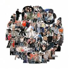 55pcs Collectible Stickers, Bookmarks, Gift Options - Multicolor - View 5