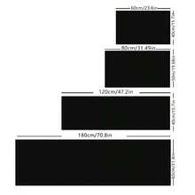 1pc Kitchen Anti-Oil Mat, Home Non-Slip Entrance Doormat, Full Spread Dirt-Resistant Carpet Mat, Crystal Velvet Carpet - Light Grey - View 3