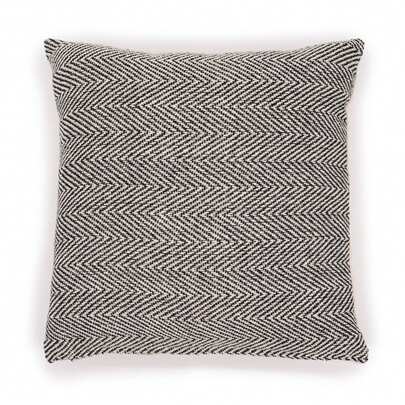 1x Classic Cushion Cover  Herringbone Fine Grey  40x40cm From Ddf The Best Price