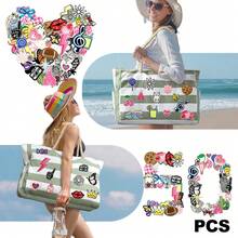 50片混色刺绣布贴，图案多样，美观大方，适用于服装、帽子、牛仔裤、包袋等各种物品的布料装饰，提升时尚感。 - F - 查看 4