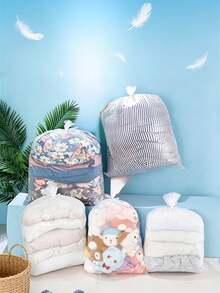 Quilt Bag Quilt Packing Bag Transparent And Dustproof Buggy Bag Extra Large Moisture-Proof Plastic Finishing Moving Bag - Transparent - View 10