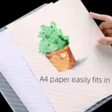 Plastic Envelopes File Folders, Clear Folder For Document US Letter A4 Size Poly Envelopes With Label Pockets For School Home Work Office 10PCS - 10 - 查看 4