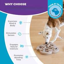 2026  Dog Brick – Interactive Treat Puzzle Enrichment Toy, Level 2 Intermediate - 狗狗躲貓貓滑梯(棕褐色) - 查看 6