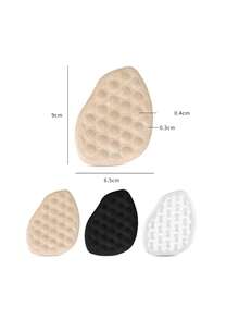 1 Pair Self-Adhesive Forefoot Cushion Pads, Ultra-Thin Invisible Shoe Inserts, Shock Absorbing Gel Pads For High Heels & Sandals - Multicolor - View 5