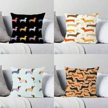 1 Stück Kissen-Bezug mit Cartoon-Muster, geeignet für Zuhause, Schlafzimmer, Auto und Büro Dekoration, Schlafzimmer Deko, kann auch als Kissenbezug für Wohnzimmer Sofas, als dekorativer Überwurf-Kissenbezug für Wohndekoration verwendet werden. - 1PC - Übersicht 1