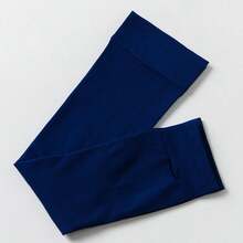 Manga de brazo de talla grande para protección solar con enfriamiento, manga de compresión extra grande - Azul oscuro - Ver 1