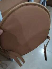 1个沙滩露营椅垫，儿童椅垫，家用餐椅垫，便携式可折叠圆形野餐垫，防尘露营垫，户外折叠椅垫 - 彩色 - 查看 11