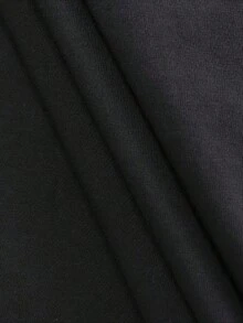 Seis donuts coloridos con glaseado y chispas que representan un divertido juego visual de fuerza y humor camiseta de mujer casual divertida de manga corta 220g - Negro - Ver 4