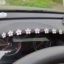 8 片可爱迷你雏菊汽车内饰装饰贴纸，装饰小贴纸，适用于汽车仪表盘、电脑屏幕 - 小雛菊貼 - 查看 4