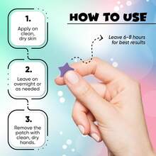 432 Pieces/Box Of Star Shaped Love Hydrogel Acne Patches, Non-Alcoholic, Odorless, Warm And Non Irritating Acne And Blemishes Covering Stickers, High-Quality Salicylic Acid And Tea Tree Oil Acne Patches, Holiday Gifts - Multicolor - View 11