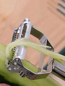 削皮器、切片器、水果蔬菜削皮器、土豆削皮器、不锈钢西瓜削皮器 - 彩色 - 查看 2