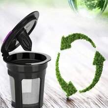 1pc/2pcs/4pcs Reusable LivingAid Reusable K CUPS 2.0 Coffee Filter Coffee Stainless Mesh Solo Filter Replacement For Brewers 1.0 Or 2.0 Machine - 彩色 - 查看 5
