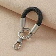 1 pieza Soporte de anillo giratorio 360°, Cordón de teléfono mini súper corto. Correa de teléfono multifuncional compacta antideslizante y antirrobo con clip universal para asegurar la sujeción - Multicolor - Ver 6