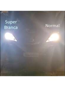 RAFCAR Lâmpada Super Branca Farol Baixo Azera 12-15 H7 8500k - A - Visão 7