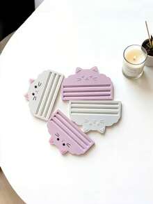 Dụng cụ ép thức ăn cho mèo - Giúp ép thức ăn hiệu quả bên trong túi để tối đa hóa lượng thức ăn còn lại, đảm bảo không lãng phí. Được thiết kế dành cho những người nuôi mèo coi trọng việc cho ăn sạch sẽ và dễ sử dụng. Dụng cụ này phù hợp với nhiều loại túi đựng thức ăn, dễ dàng vệ sinh và giữ gìn vệ sinh. - Mèo hồng - Xem 3