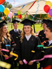 4pcs-Graduation Cap Set, Graduated And Graduation Cap With 2026 Tassel, Graduation Unisex Cap, Adjustable Tassel Graduation Cap, Bachelor Degree Hat, Suitable For Adults, High School And Master Students Graduation, Prom Party Decor - Multicolor - View 7