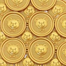 30 miếng dán hình gấu thắt nơ bằng sáp - Miếng dán niêm phong phong bì, lý tưởng cho các bữa tiệc trẻ em, sinh nhật lần thứ nhất của bé, thiệp mời, Giáng sinh, quà tặng, các bữa tiệc. - Nhãn dán niêm phong sáp hình gấu thắt nơ - Xem 1