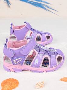 Summer Closed-Toe Lightweight Hiking Sports Outdoor Sandals - Purple - View 6