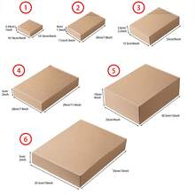 5/10个装飞机造型方形纸盒，特制硬牛皮纸飞机造型礼盒，优雅礼品盒 - 礼品包装的理想之选：珠宝、手工皂、婚礼礼物 - 纸艺装饰包装礼盒 - 彩色 - 查看 10