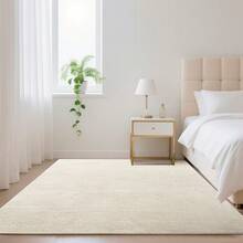 [Soft Floor Carpet] 1pc Fluffy Area Rugs For Living Room, Shaggy Plush Rug For Bedroom, Soft Non Slip Floor Carpet For Bedside, Indoor DéCor - 1PC - 查看 2