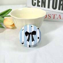 MagSafe 磁性手机支架，气囊支架，强力磁性可拆卸支架，条纹、心形和蝴蝶结图案。 - 彩色 - 查看 1