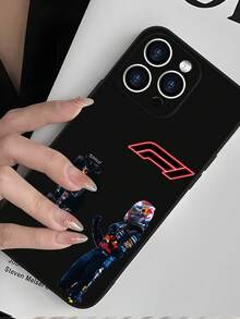 F1 Racing Phone Case With Driver Print All-Over Print Mixed Color Phone Case For 17 PRO MAX/17 AIR/15 ProMax/16 PROMAX/Galaxy S22/S23/S24/S23 Plus/S24 Ultra/S25/A15/A33/A23, Halloween Design, 2D Flat Style, Vintage Collage, Floral Fashion, Cool Cute Aesthetic, UV Printing, Trendsetter For Fashion Enthusiasts - Pha màu 1 - Xem 2