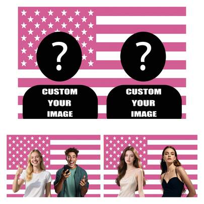 1PC Custom Tapestries, Custom American Flag Tapestries, Australian And Spanish Flag Tapestries, Custom Rainbow Tapestries, Custom Outdoor Tapestries, Customizable With 2-5 Photos, Perfect For Birthdays, Weddings, Halloween, Christmas, Parties, Father's Day/Mother's Day, Home Indoor And Outdoor Use.