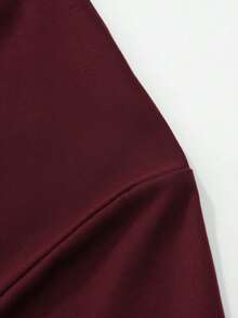 Camiseta de manga corta con capucha de moda para hombres GRDR | Diseño exquisito | Esencial de verano | Fácil de combinar | Muestra tu estilo - Burdeos - Ver 3