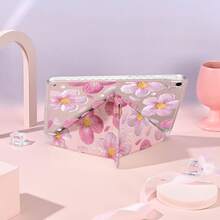 1pc Protective Cover With Pen Slot Multi-Angle Magnetic Stand Cover With Auto Sleep/Wake,Kawaii Tablet Case Compatible With Pro/Air/Compatible With Samsung Galaxy A9/S9/S7/S10+/Compatible With XIAOMI Pad/5/6/7 - Multicolor - View 9