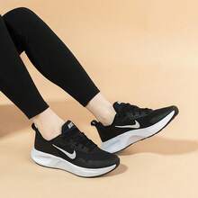 Nike女鞋2026新款WEARALLDAY網面透氣輕便跑步鞋休閒運動鞋CJ1677-001 - 黑色 - 查看 3