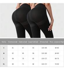 Tendencia2pzs Leggins Deportivos Mujer Licra Pantalones YogaCalidad premium - A - Ver 8