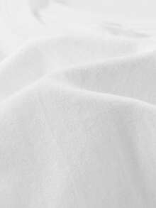 Disneyland Mickey & Friends Kids' Summer Short-Sleeve T-Shirt Retro Print Unisex Casual Top - trắng - Xem 3