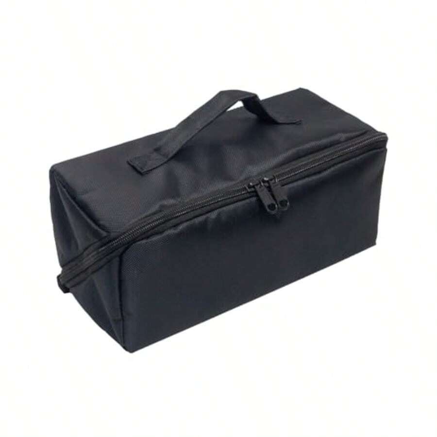 RK Tool Bag Tool Case Tool Bag Wide Opening Large Capacity Fabric Tool Box DIY Tool Box Tool Box Tool Box Parts Case Pouch Box Accory Box Parts Box Black - 黒 - チェックする 1