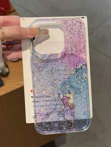 IMD 闪光渐变大理石纹防震手机壳，兼容 17 Pro/17 Air/17/17 Pro Max/16/11/16 Pro/16 Plus/16 Pro Max/16 e/15 Pro Max/13/14/12/XS/XR/7G/8P；闪光渐变液态硅胶手机壳，兼容 15 Pro Max；新款 14 防摔 13 男女通用 12/11 超薄磨砂 14 Pro Max/11/14/13/极简 15 软硅胶防震手机保护壳 - 彩色 - 查看 5