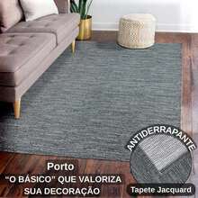 Jacquard Rug 2.00 M X 1.40 M Non-Slip Geometric Living Room Office Bedroom - Harbor - View 3