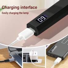 1pc UV LED Gel Nail Polish Curing Lamp, Handheld UV/LED 180mAh Battery Hybrid Light Source For Gel Nails, Mini Nail Lamp, Portable Wireless Charging, Fast Curing, Automatic Sensor Gel Nail Polish Curing Lamp For Nail Salons And Home DIY, Best Gift For Nail Art Enthusiasts - Nhiều màu - Xem 2