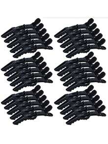 50/30/20/10/5 Crocodile Clips, Professional Salon Tools, Suitable For Perming, Dyeing, Slicing, Duckbill Clips - Alligator Clip - View 1