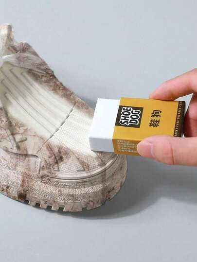 2pcs Shoe Cleaning Erasers, Sports Shoes Cleaning Erasers, Boots Cleaning Erasers, Suede Leather Shoe Cleaning Eraser Set - Sports Shoes Cleaning Blocks