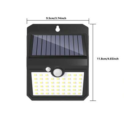 51LEDNew Arrival Solar Wall Light Waterproof Outdoor Solar Light For Courtyard