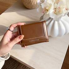 Korean Style Minimalist Fashion Women Wallet, Large Capacity Card Holder - Multicolor - View 3