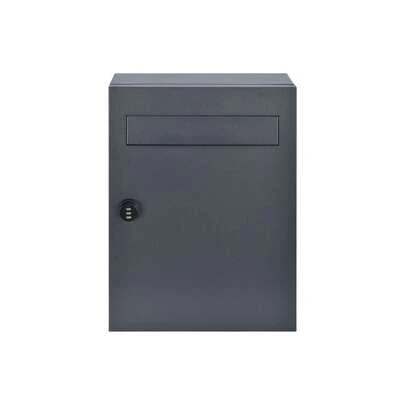 郵便ポスト メールボックス ポスト 薄型 壁掛け 暗証番号 ダイヤルロック 壁掛け 郵便受け 壁付け セキュリティ コンパクト おしゃれ シンプル 宅配ボックス ダ